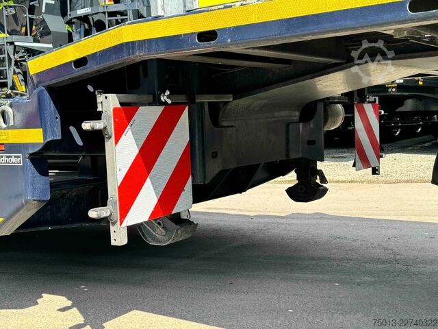 Low loader semitrailer GOLDHOFER Tele, Radmulden, Baggerstielmulde, MIETEN?