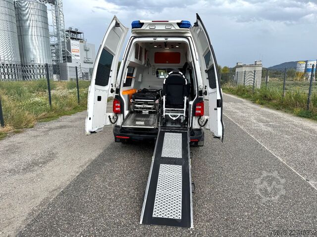 消防车 VW VW T6,2.0 TDI Krankentrage und Sessel