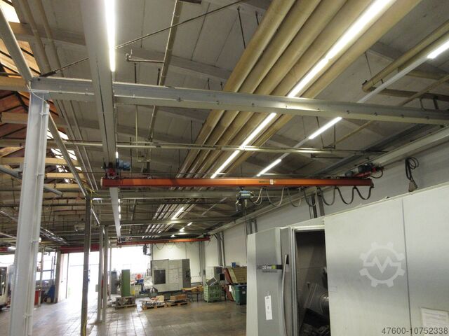 Žerjav nadstrešek Žerjav Notranji žerjav Žerjavska steza Demag - Portalkran KBK Stahlbau 2x 500KG KBK 2 II KBK2 30x7m 2x 500Kg + Stahlbau