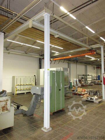 Žerjav nadstrešek Žerjav Notranji žerjav Žerjavska steza Demag - Portalkran KBK Stahlbau 2x 500KG KBK 2 II KBK2 30x7m 2x 500Kg + Stahlbau