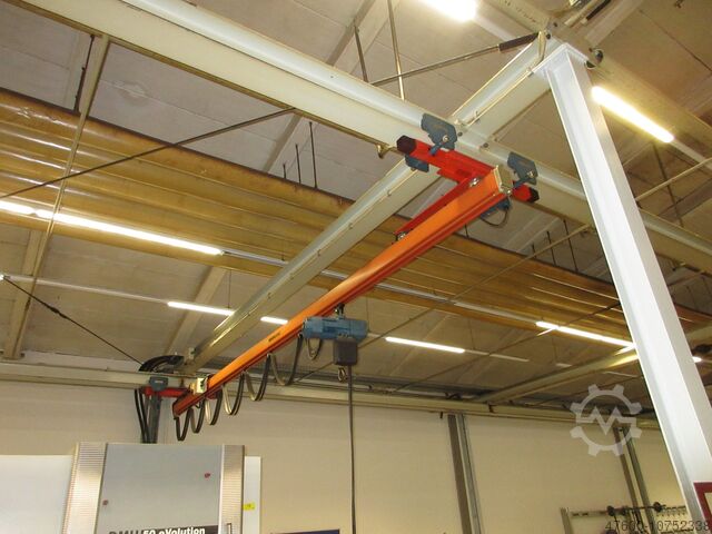Žerjav nadstrešek Žerjav Notranji žerjav Žerjavska steza Demag - Portalkran KBK Stahlbau 2x 500KG KBK 2 II KBK2 30x7m 2x 500Kg + Stahlbau