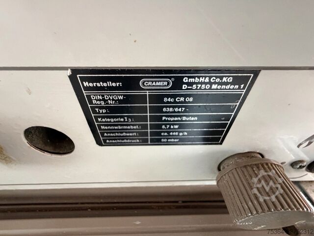 Kemperis KIP Hy-Line KH48T Mover Warm Wasser Vorzelt