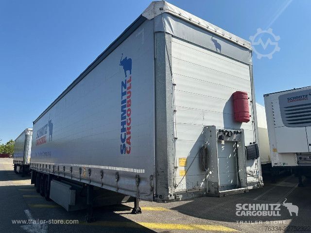 Atvira puspriekabė su tentu Schmitz Cargobull Semitrailer Curtainsider Standard