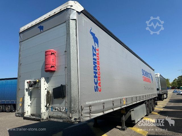Atvira puspriekabė su tentu Schmitz Cargobull Semitrailer Curtainsider Standard