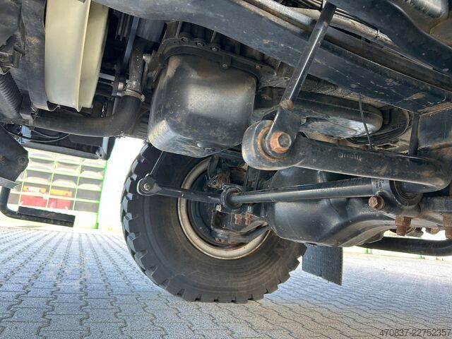 Camion basculante trilateral MAN TGM 18.250 BB / 4x4 / Hiab 099 Funk Greifer
