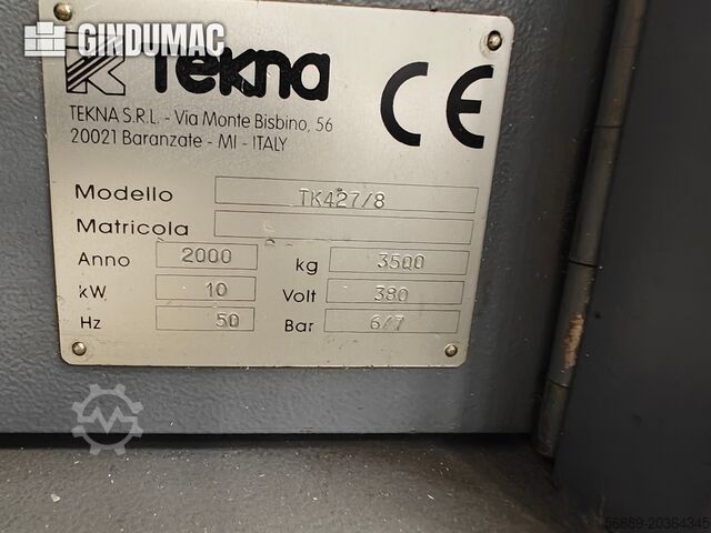 Masina de frezat CNC Tekna TK 427/8