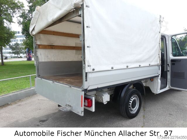 Transporter mit Pritsche & Plane VW Crafter 35 Pritsche Plane DOKA L2 AHK 3,0t