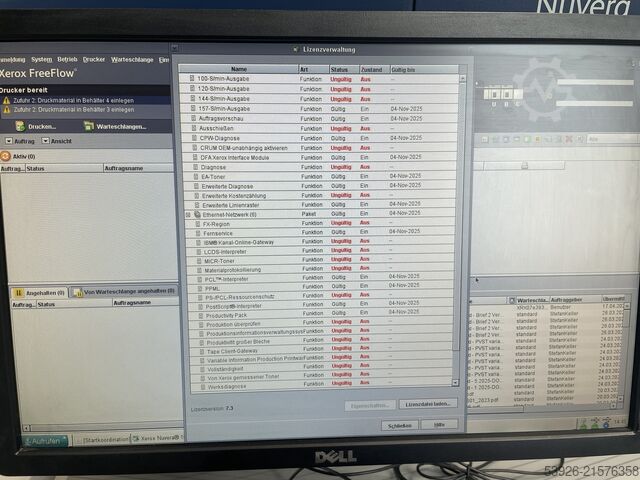 Máquina de impresión digital Xerox Nuvera 157EA