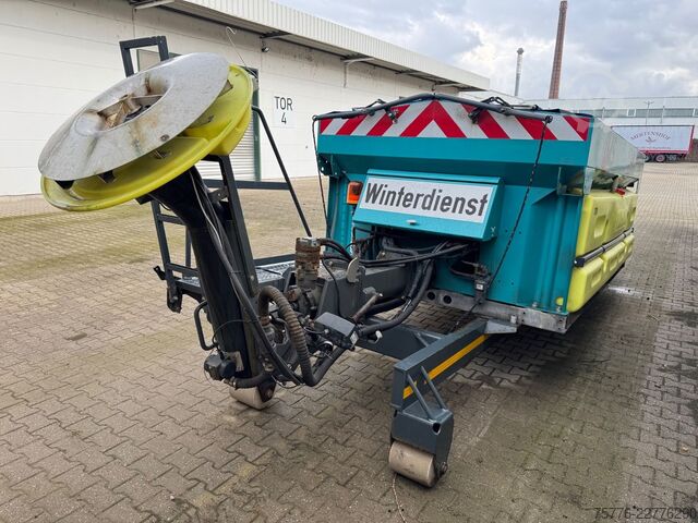 Camión portacontenedores de gancho MERCEDES-BENZ 2632 Actros 6x4 Meiller Abroller KRAN Salzstreu
