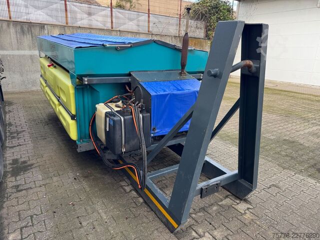 Camión portacontenedores de gancho MERCEDES-BENZ 2632 Actros 6x4 Meiller Abroller KRAN Salzstreu