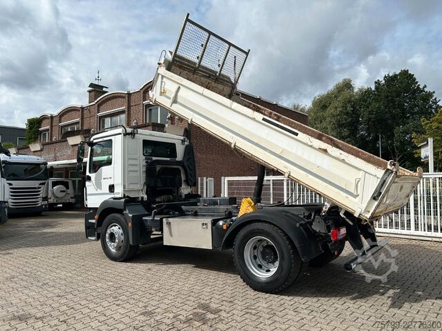 Camion basculante trilateral MAN 15.290 TGM  MEILLER 3Skipper 4x2