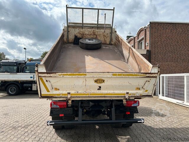 Camion basculante trilateral MAN 15.290 TGM  MEILLER 3Skipper 4x2