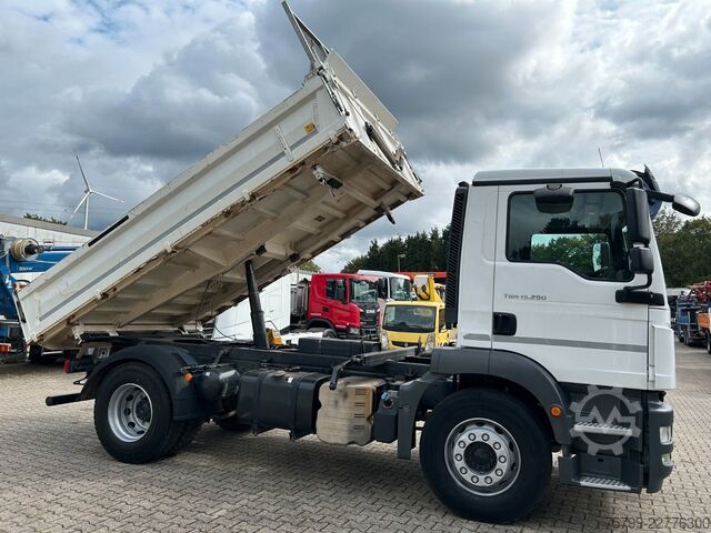 Camion basculante trilateral MAN 15.290 TGM  MEILLER 3Skipper 4x2