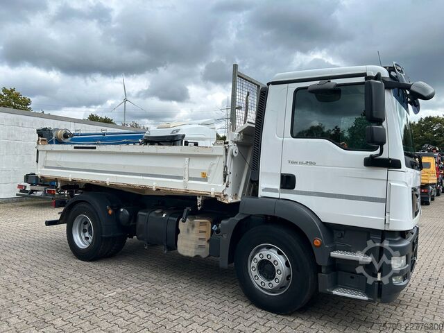 Camion basculante trilateral MAN 15.290 TGM  MEILLER 3Skipper 4x2