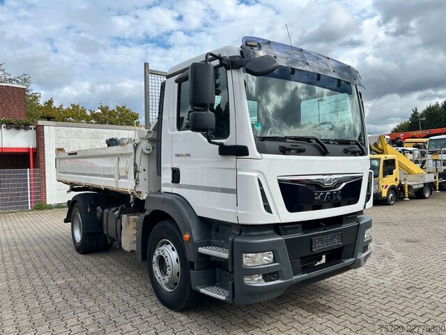 Camion basculante trilateral MAN 15.290 TGM  MEILLER 3Skipper 4x2