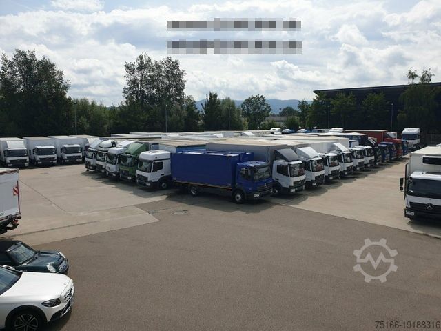 Kassabíll MERCEDES-BENZ ATEGO 1224 / 1324 L Koffer 6,2 m LBW 1,5 T*AHK
