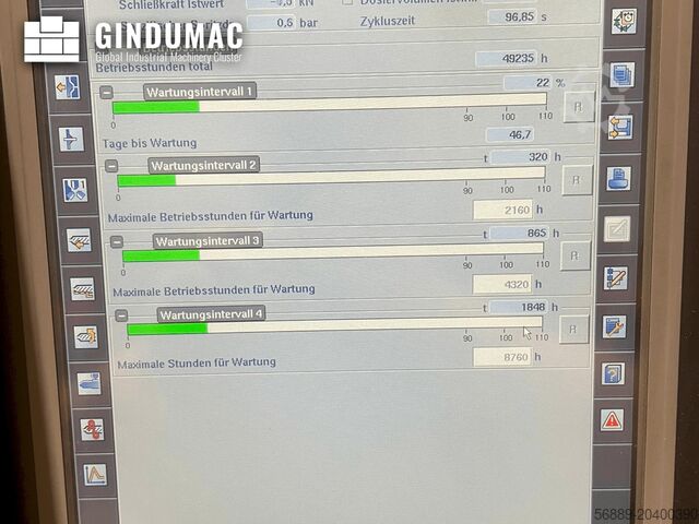 เครื่องฉีดขึ้นรูปแนวตั้ง Engel Insert 80V/40