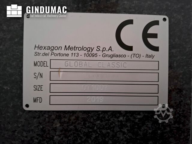เครื่องวัดพิกัด (CMM) Hexagon GLOBAL CLASSIC
