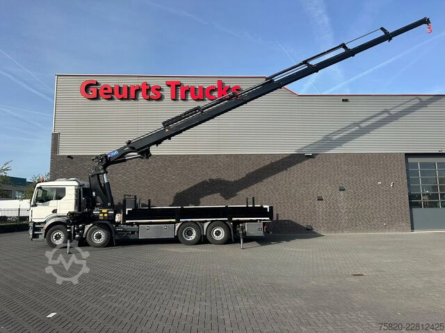 Kranbil MAN TGS 35.510 8X4H BL BAKWAGEN +HMF 7020 K7 KRAAN/...