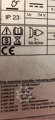 용접기 세트 Fronius Tps 600i
