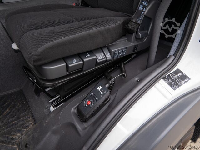 Camião plataforma com lona Mercedes-Benz Atego 1224 L Curtainsider Schiebeplane li/re Ladebordwand BigSpace