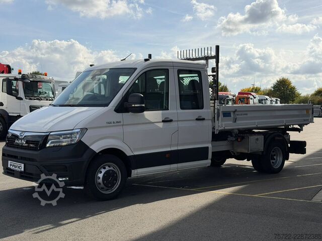 3-smerni kiper MAN TGE 6.160 4x2 SB DOKA Meiller Trigenius Kipper