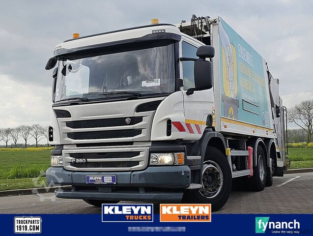 垃圾收集车 SCANIA P280 FAUN,6x2*4