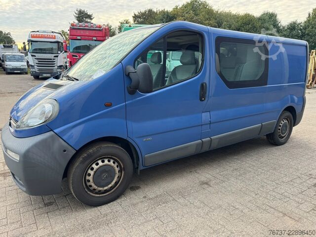 Van pengiriman kabin ganda Opel Vivaro **5 SEATS-BELGIAN ORIGINE**