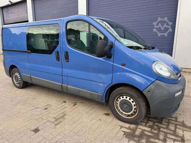 Van pengiriman kabin ganda Opel Vivaro **5 SEATS-BELGIAN ORIGINE**