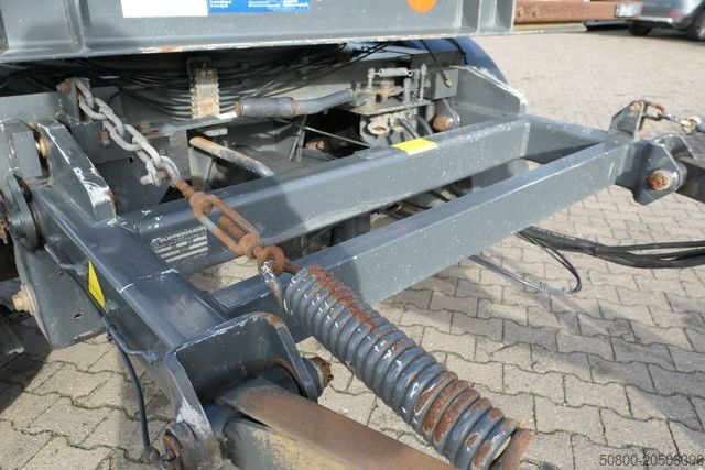 롤 오프 트레일러 HÜFFERMANN HSA 18.70 LS, Schlitten, Alu-Felgen, Staukasten