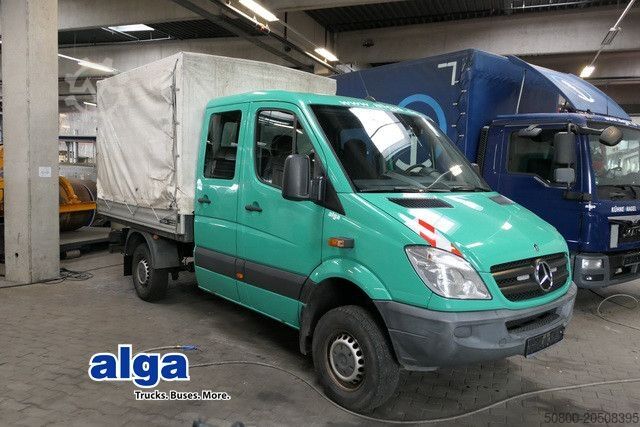 픽업 밴 MERCEDES-BENZ 313 CDI DOKA Sprinter 4x4, Allrad, AHK, 5 Sitze