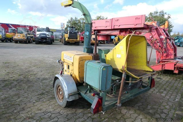 자동차 트레일러 Husmann H6 M2, Schredder, Häcksler, Hatz-Motor