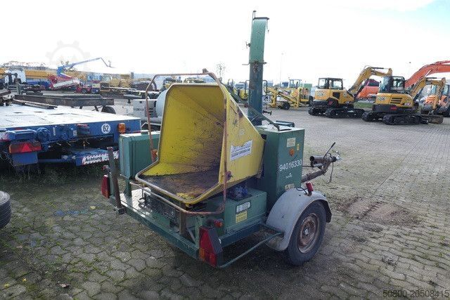 자동차 트레일러 Husmann H6 M2, Schredder, Häcksler, Hatz-Motor