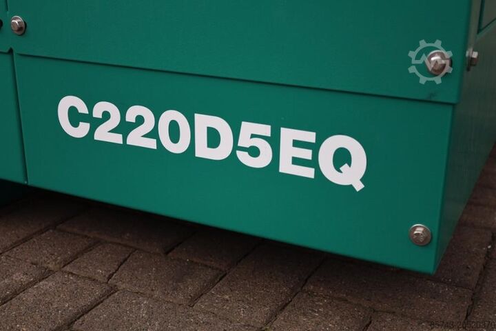 Aggregerad Cummins C220D5EQ Declaration of Conformity, Diesel, 220kVA