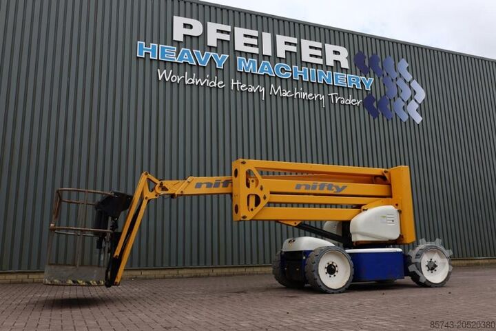 铰接式伸缩工作平台 Niftylift HR17NE Electric, 17m Working Height, 9.7m Reach, 2