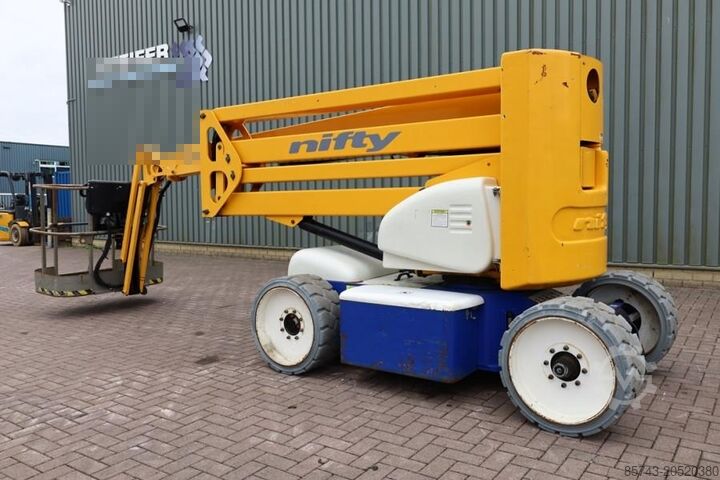 铰接式伸缩工作平台 Niftylift HR17NE Electric, 17m Working Height, 9.7m Reach, 2