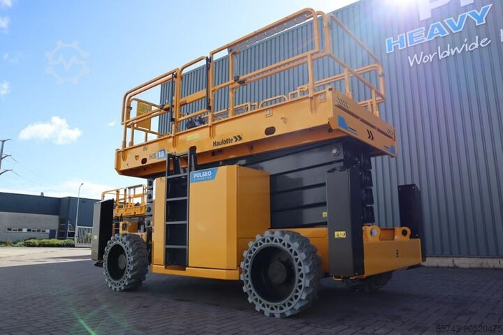 Ascensore a forbice Haulotte HS18EPRO Full Electric 4x4 Drive, Versatile Use: O