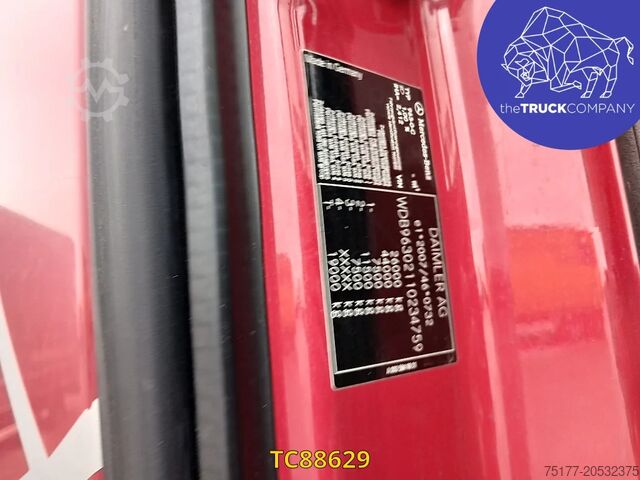 Terpal gelongsor Mercedes-Benz Actros 2648