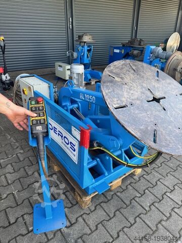 Dreieskive for sveising, posisjonering Sideros 3 Achs RL 1250/CL/MR