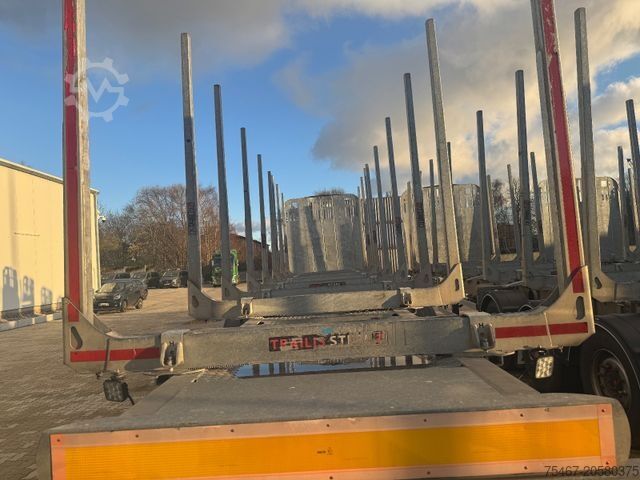 Baļķu puspiekabe TRAILIS