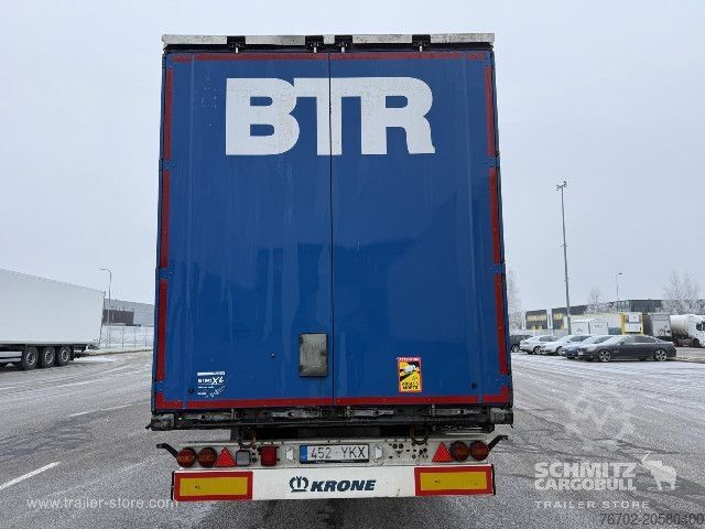 Atvērta puspiekabe ar tentu Krone Curtainsider Standard