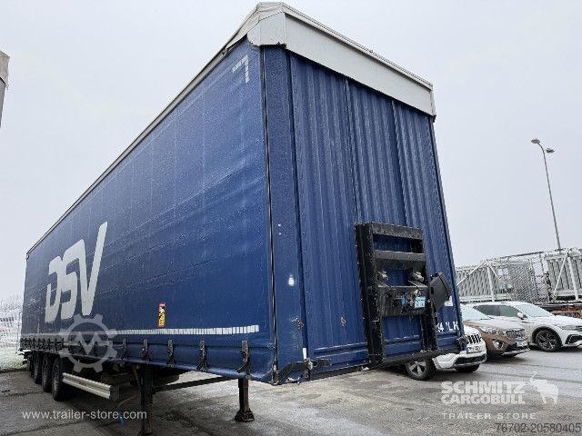 Atvērta puspiekabe ar tentu Krone Curtainsider Mega