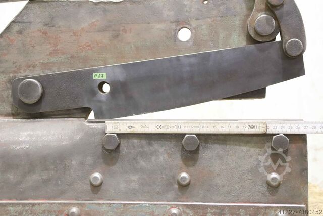 Hand lever shears unbekannt Schnittlänge 270 mm