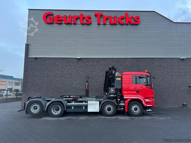 System med krogarm MAN TGS 35.500 8X4H-6 MET MULTILIFT ULT T 21 S51 HA...