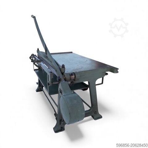 Franz Pytlik Nürnberg käsikäyttöinen giljotiini – leikkuupituus 112 cm – valurautainen, ammattikäytt Gilotyna ręczna Franz Pytlik Nürnberg – cięcie 112 cm – żeliwna, profesjonalna Gilotyna ręczna Franz Pytlik Nürnberg – cięcie 112 cm – żeliwna, profesjonalna