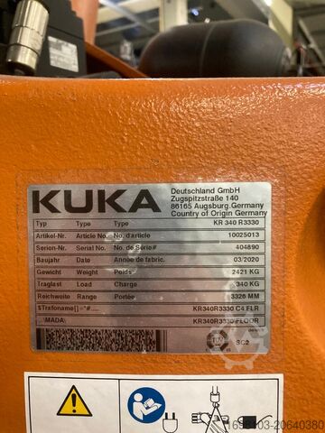 শিল্প রোবট KUKA KR340 R3330 aus Vorführanlage,29 Stunden