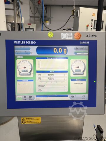 Kontrollwaage mit Ausschleusung Mettler Toledo XS 2