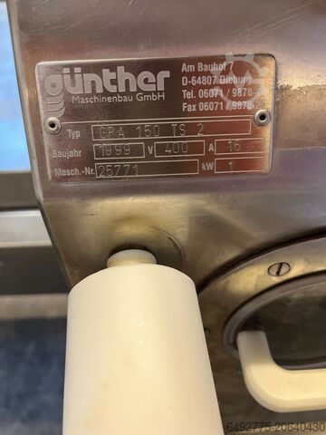 Tumbler / míchací a převracecí stroj Anlagenbau Günther GPA 150 TS 2