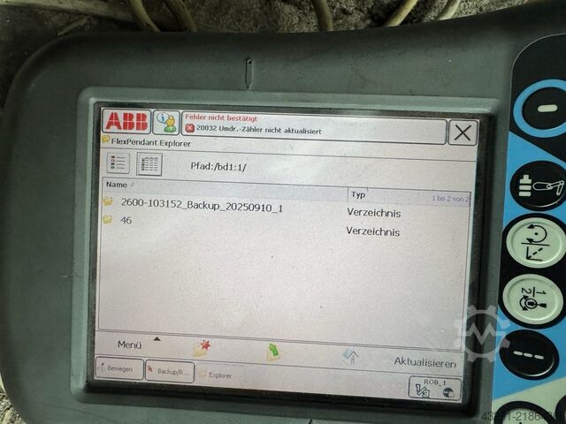 Robô industrial ABB Robotics IRB 2600 20/1.65 IRC5 M2004 Multimove