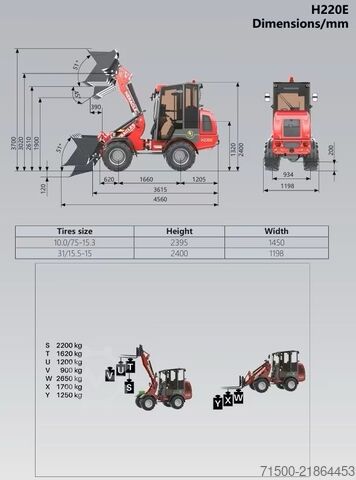लोडर Heracles H220E